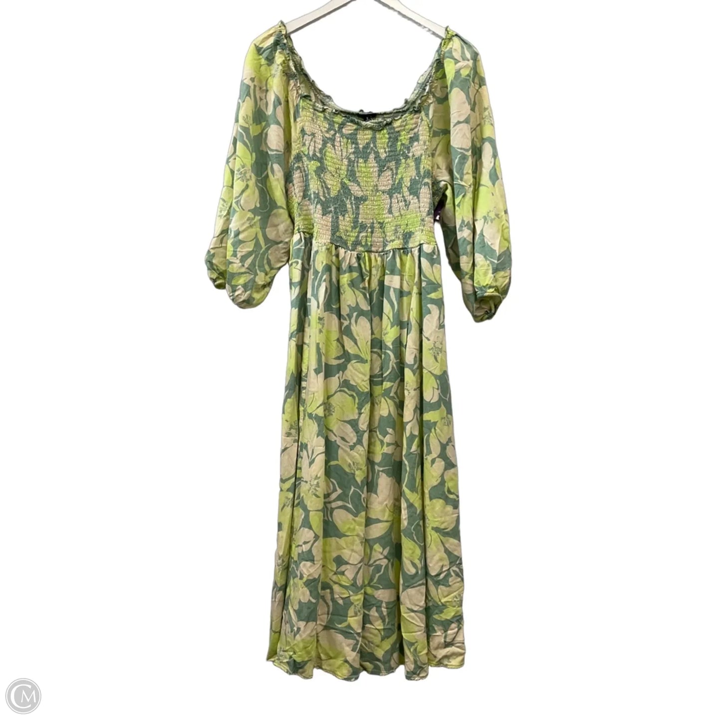 Dress Casual Midi By Torrid In Green, Size: 2x