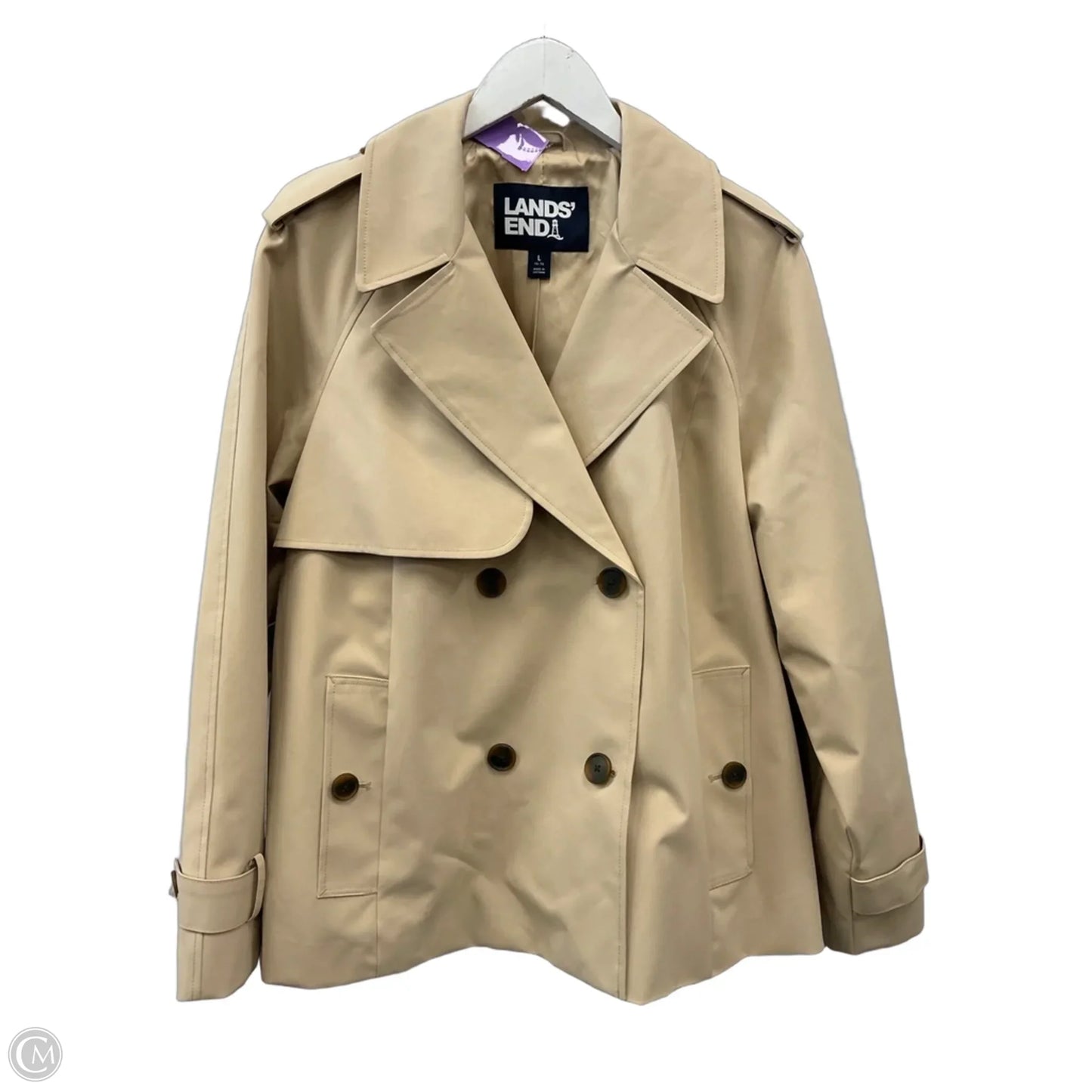 Jacket Other By Lands End In Tan, Size: L