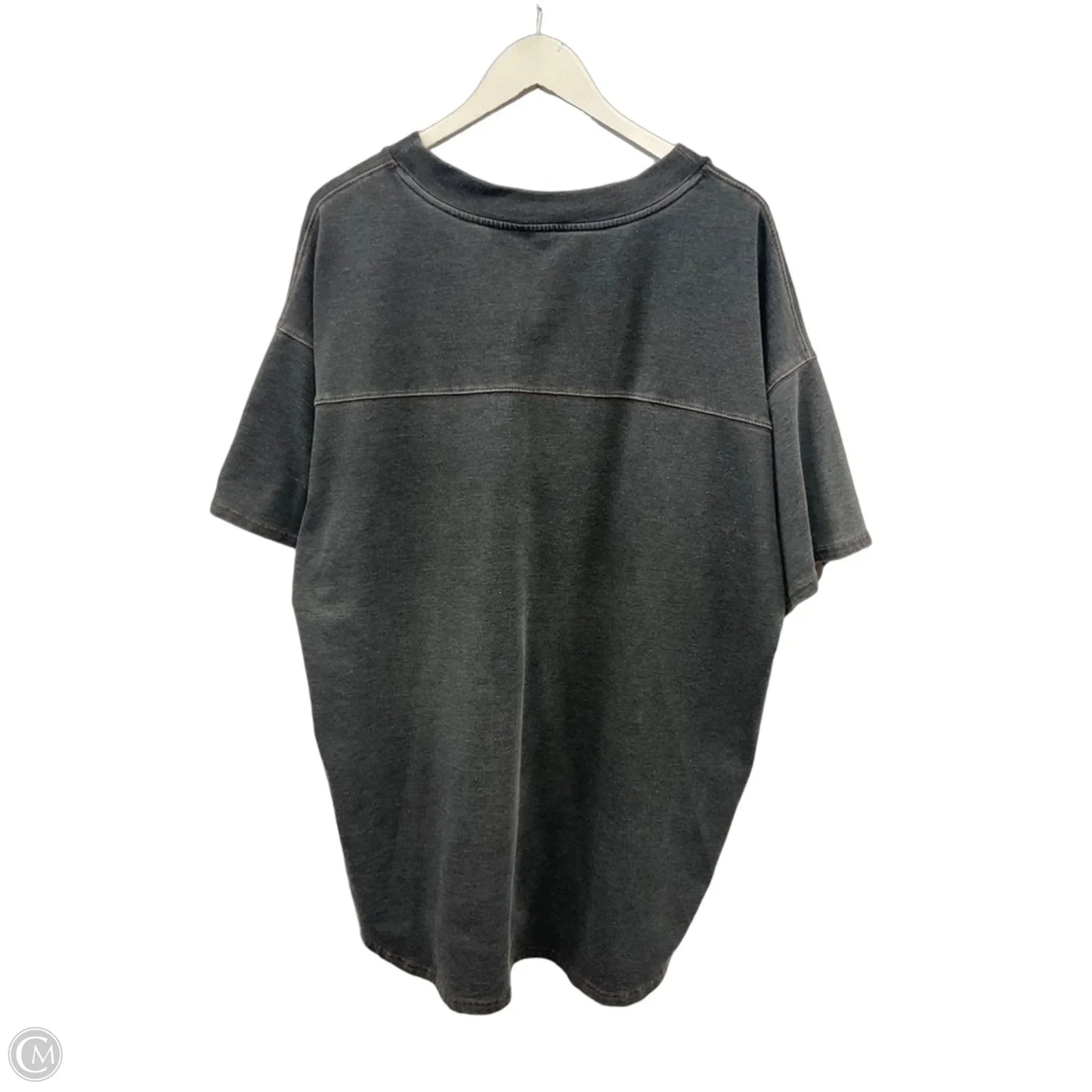 Top Short Sleeve By Free People In Grey, Size: M