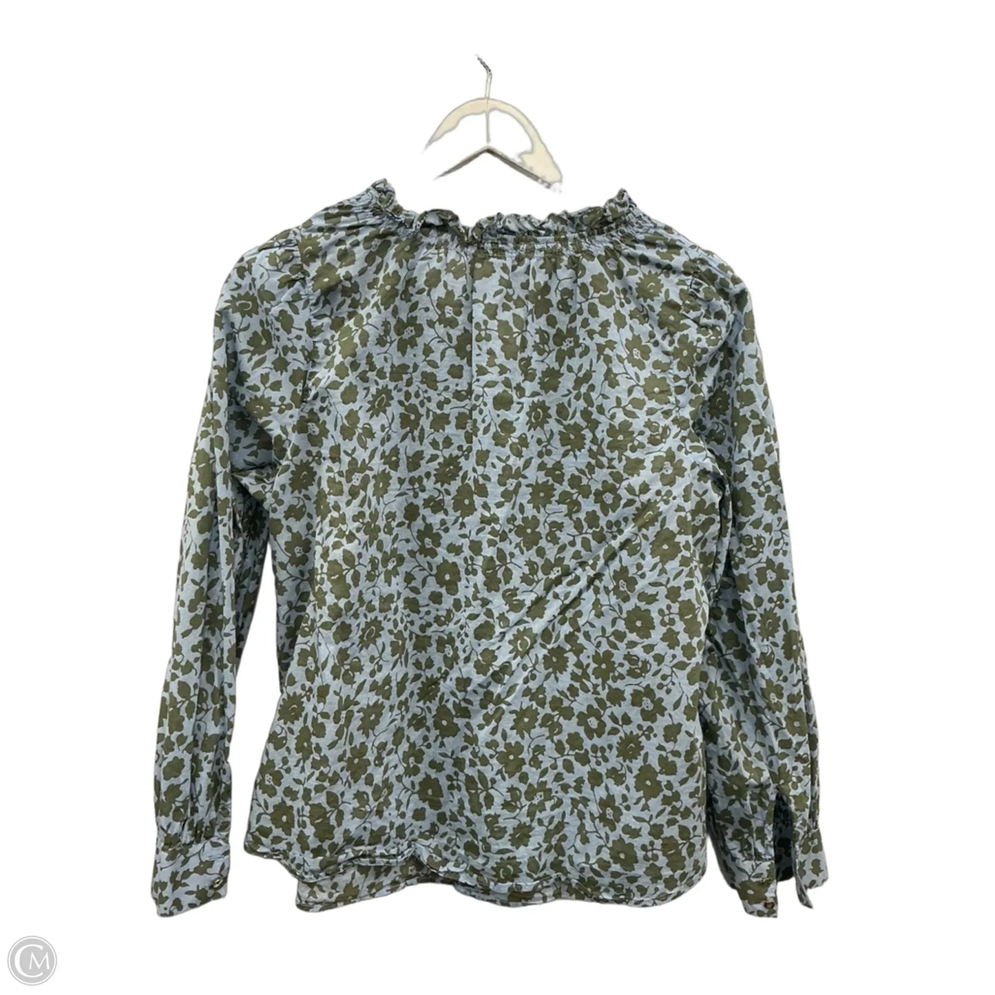 Top Long Sleeve By Talbots In Blue, Size: Lp