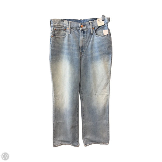 Jeans Wide Leg By J. Crew In Blue Denim, Size: 10