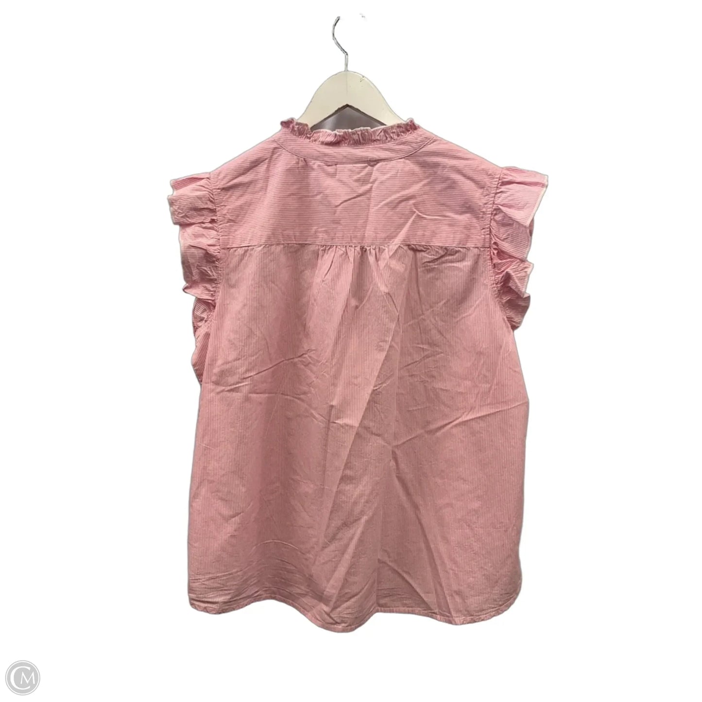 Top Sleeveless By St Johns Bay In Pink, Size: Xxl