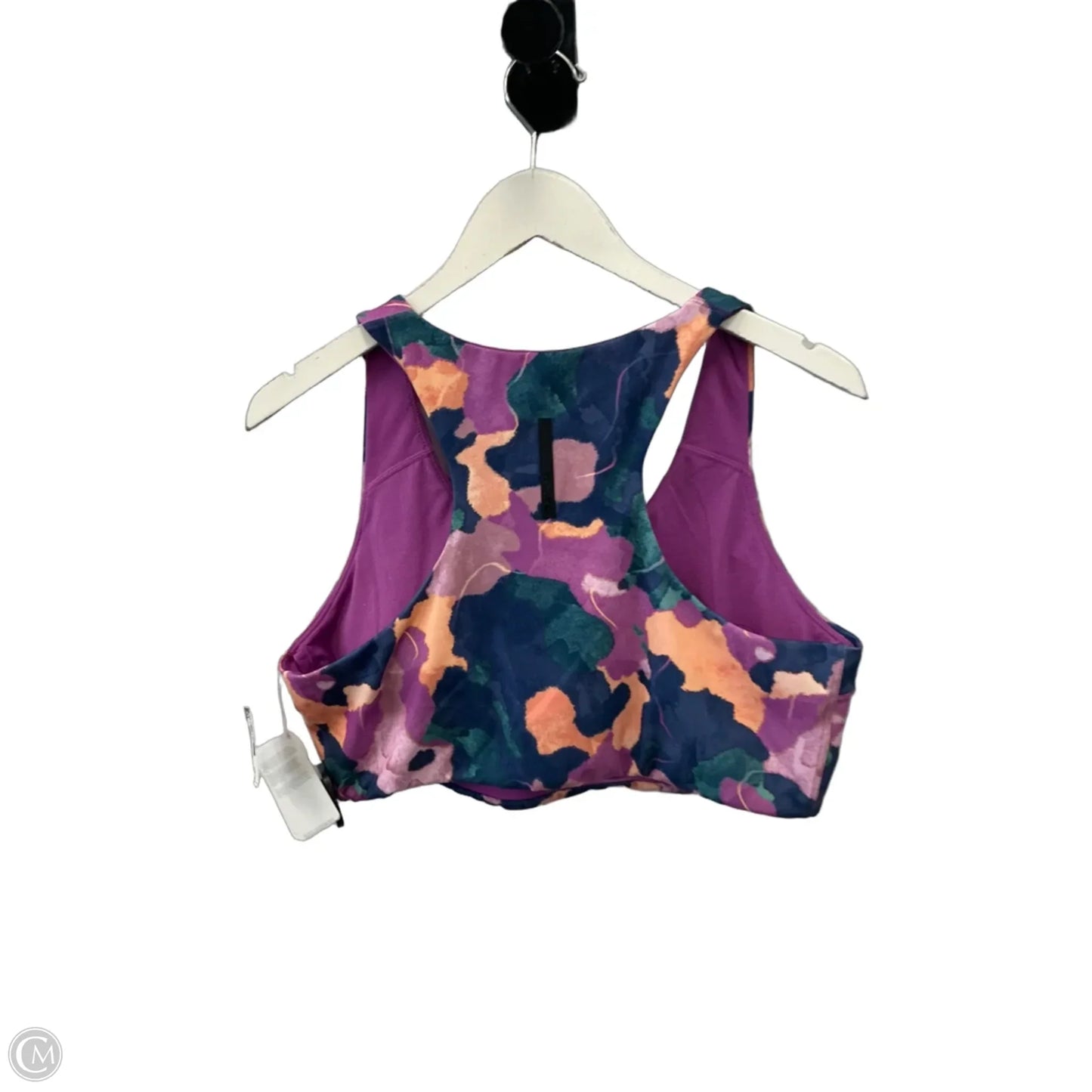Athletic Bra By Reebok In Purple, Size: Xxl