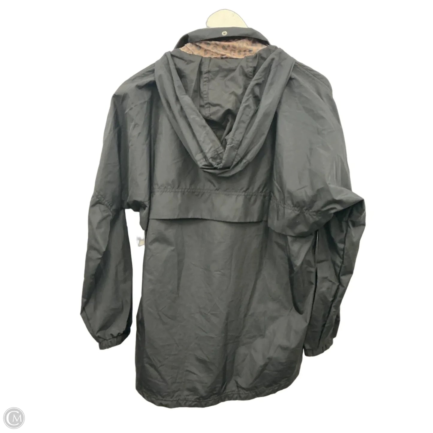 Jacket Windbreaker By Lauren James In Black, Size: M