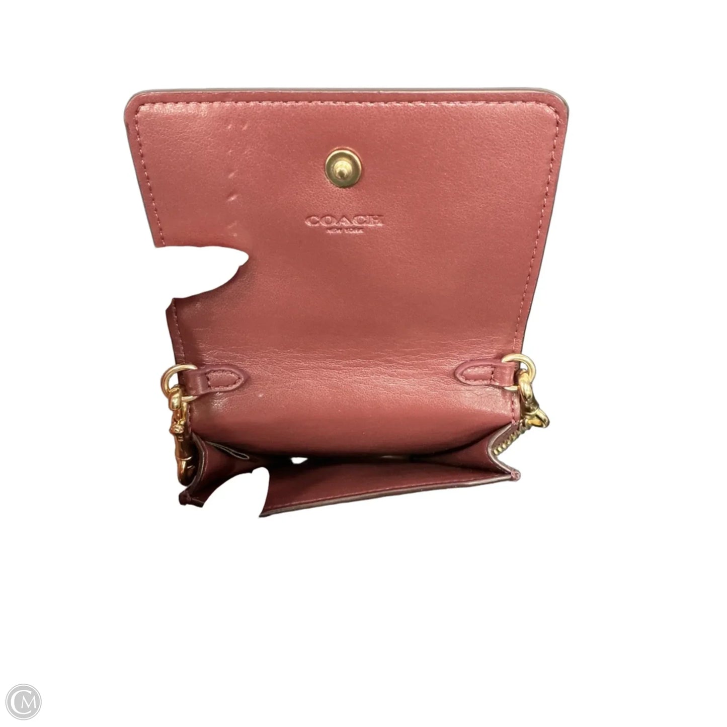 Crossbody Designer By Coach, Size: Small