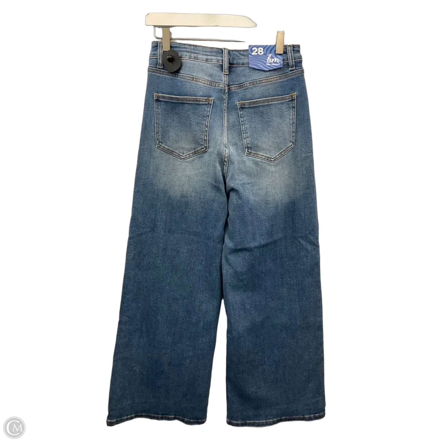 Jeans Wide Leg By Clothes Mentor In Blue Denim, Size: 6