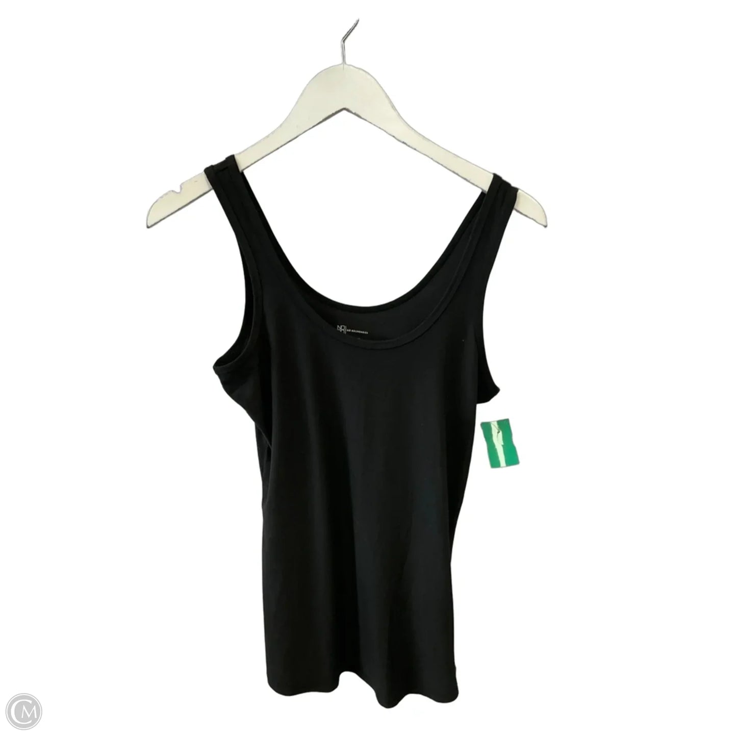 Tank Top By No Boundaries In Black, Size: L