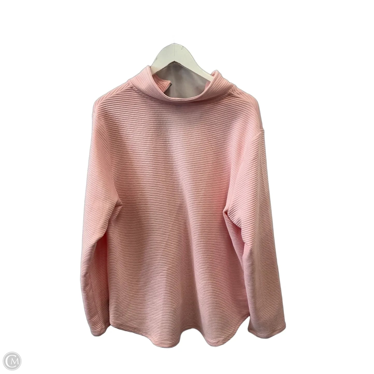 Athletic Jacket By Skechers In Pink, Size: 2x