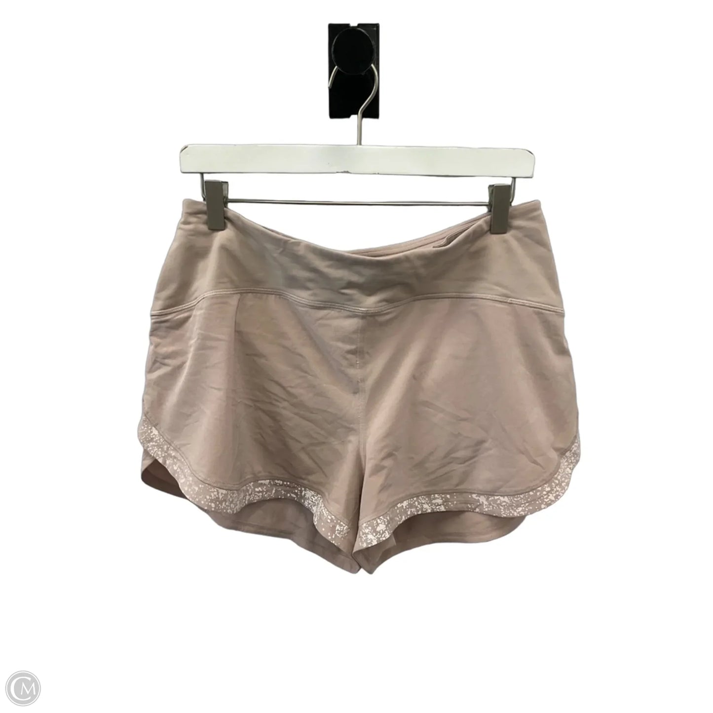 Athletic Shorts By Lululemon In Pink, Size: 10