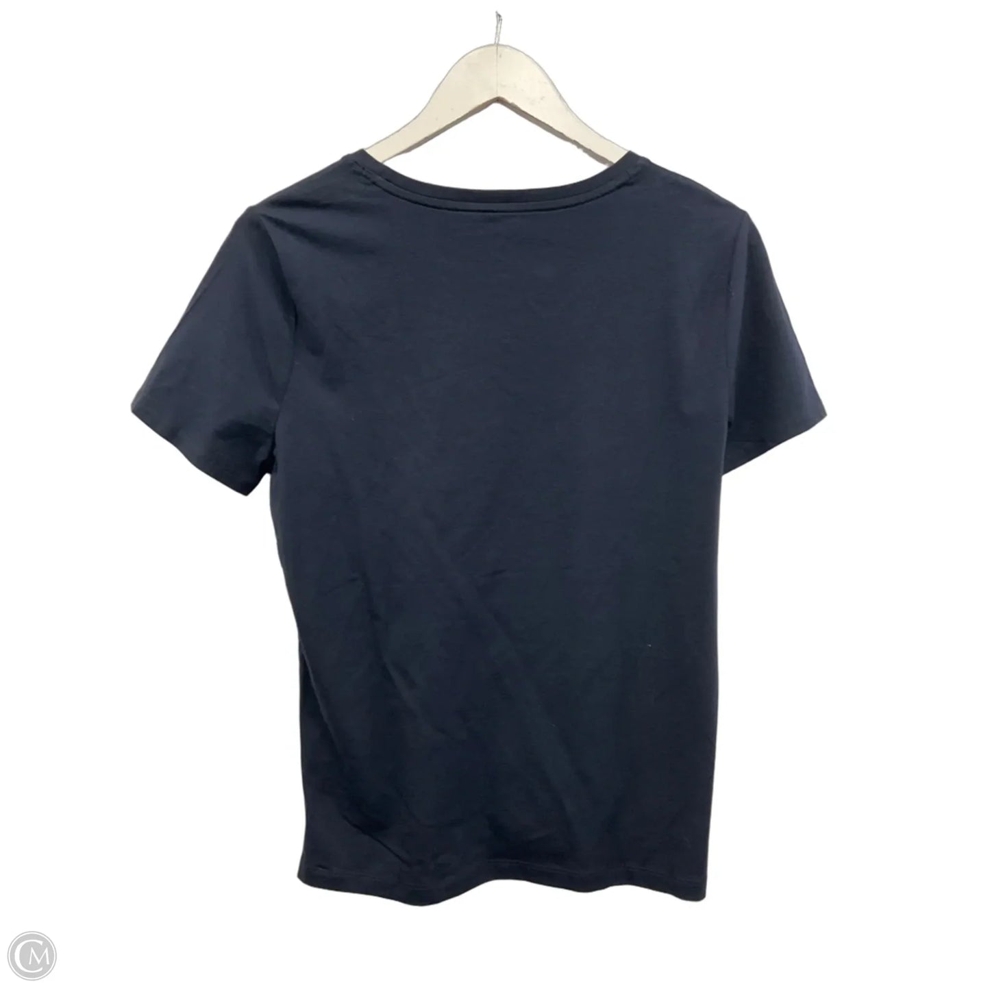 Top Short Sleeve By Tommy Hilfiger In Navy, Size: M