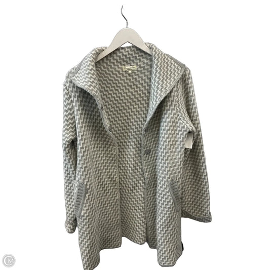 Cardigan By Clothes Mentor In Grey, Size: M