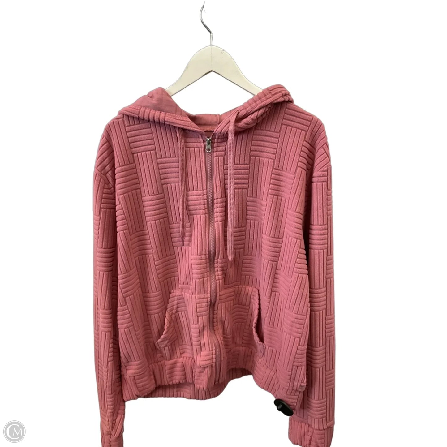 Athletic Jacket Other By Clothes Mentor In Pink, Size: 2x
