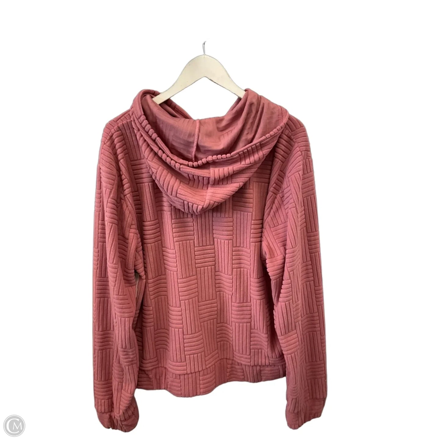 Athletic Jacket Other By Clothes Mentor In Pink, Size: 2x