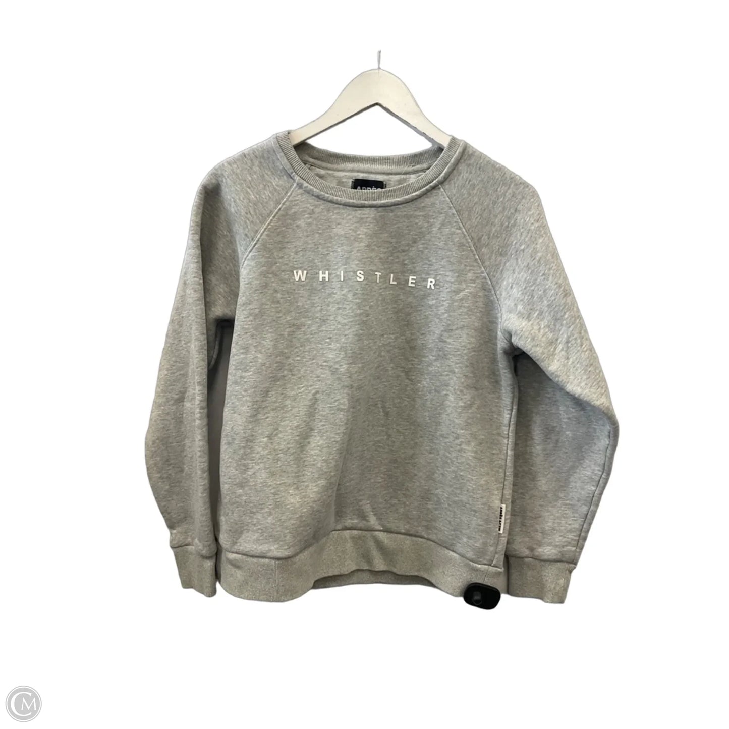Sweatshirt Crewneck By Clothes Mentor In Grey, Size: S