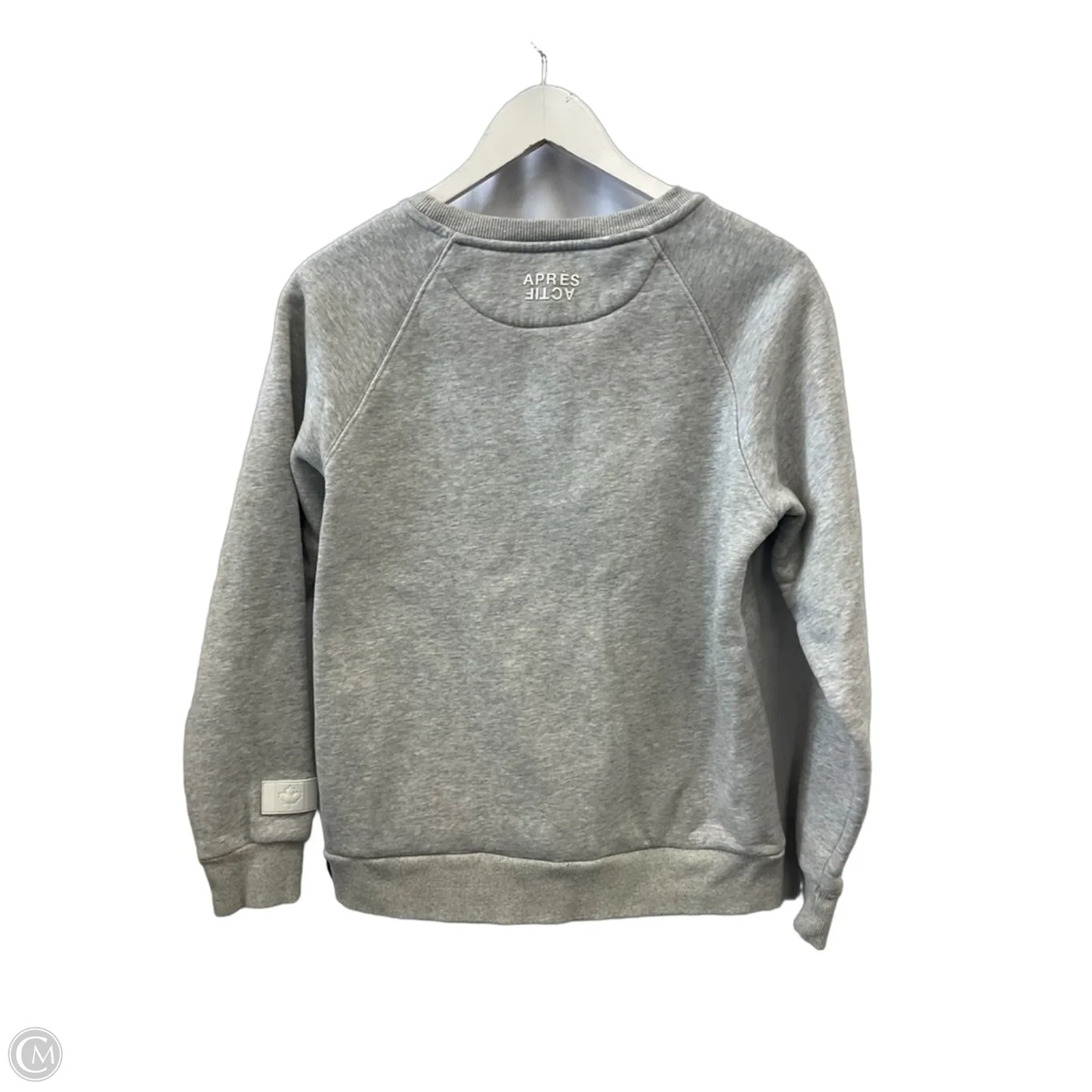 Sweatshirt Crewneck By Clothes Mentor In Grey, Size: S