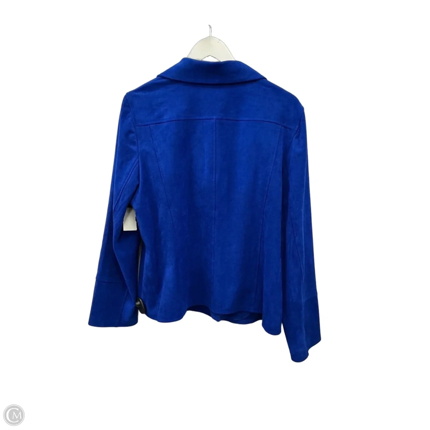 Jacket Other By Chicos In Blue, Size: Xl