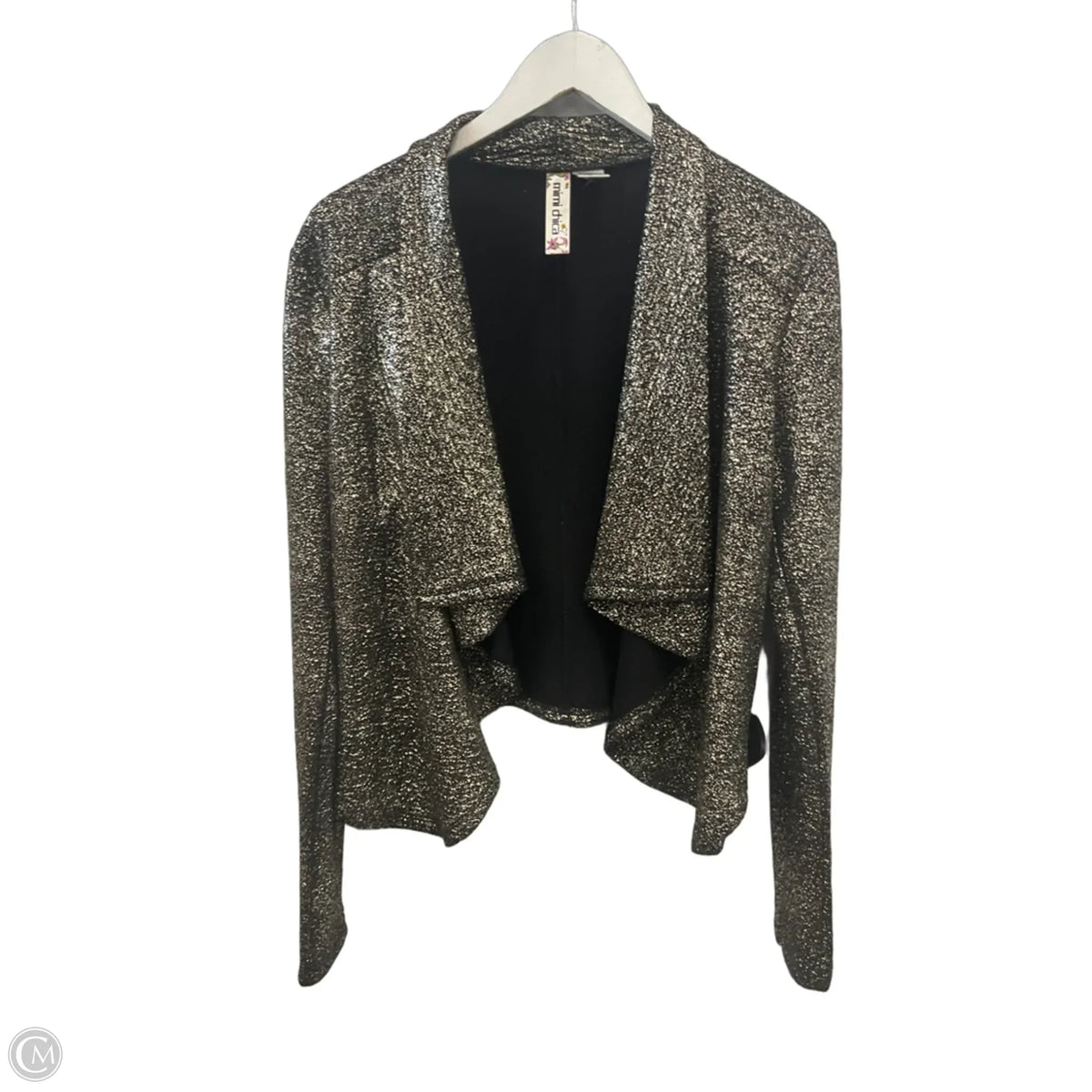 Blazer By Mimi Chica In Gold, Size: M