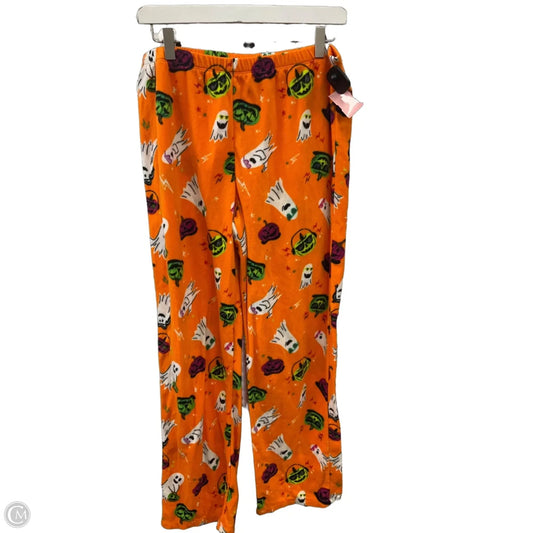Pajama Pants By Clothes Mentor In Orange, Size: M