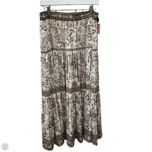 Skirt Maxi By Rachel Zoe In Brown, Size: L