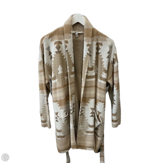 Sweater Cardigan By Splendid In Tan, Size: S