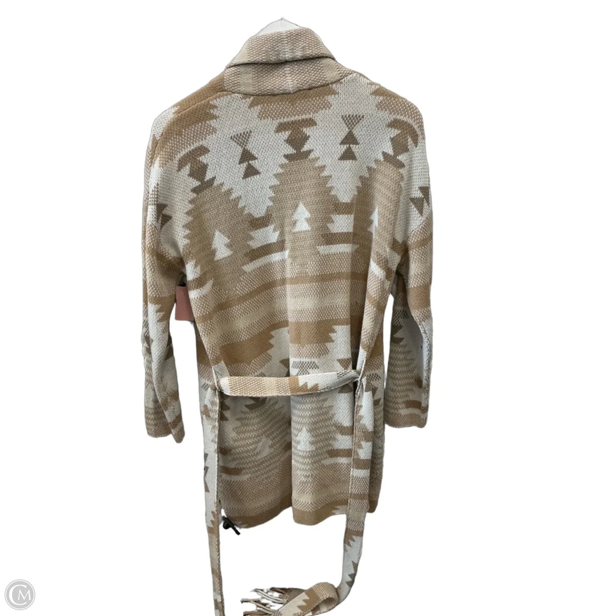 Sweater Cardigan By Splendid In Tan, Size: S