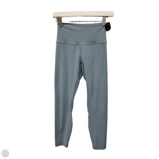 Athletic Leggings By Lululemon In Blue, Size: 6
