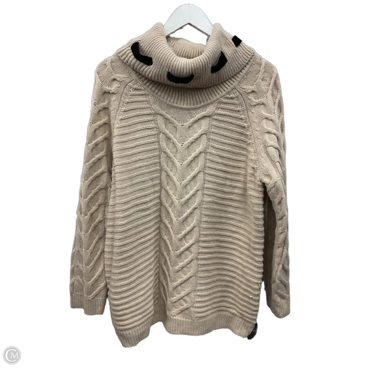 Sweater Designer By Karl Lagerfeld In Cream, Size: M