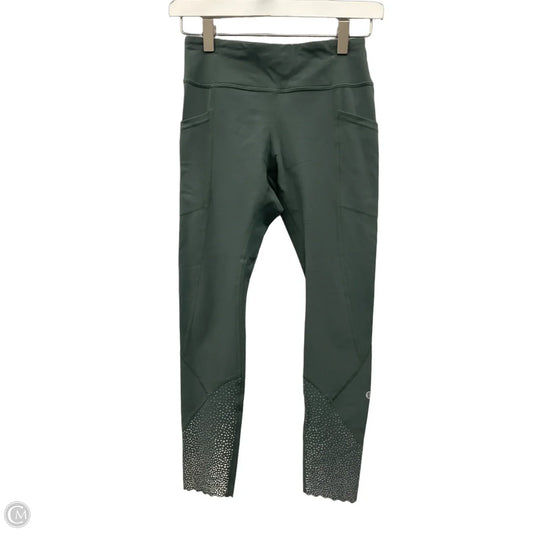 Athletic Leggings By Lululemon In Green, Size: 4
