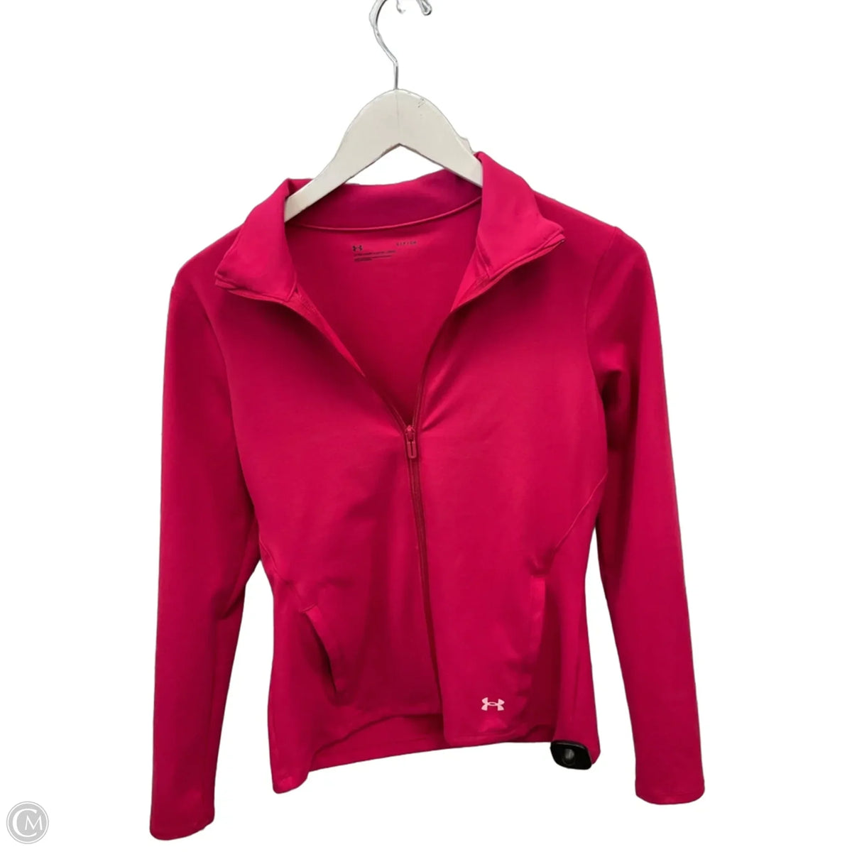 Athletic Jacket By Under Armour In Pink, Size: Sp