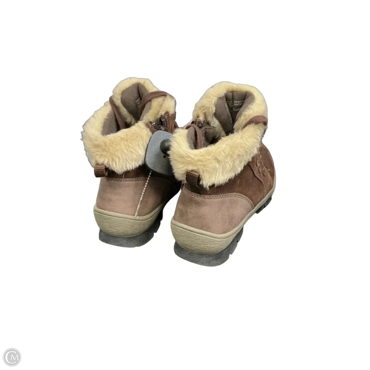Boots Ankle Flats By Earth In Brown, Size: 8