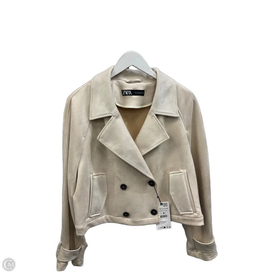 Jacket Other By Zara In Tan, Size: Xl