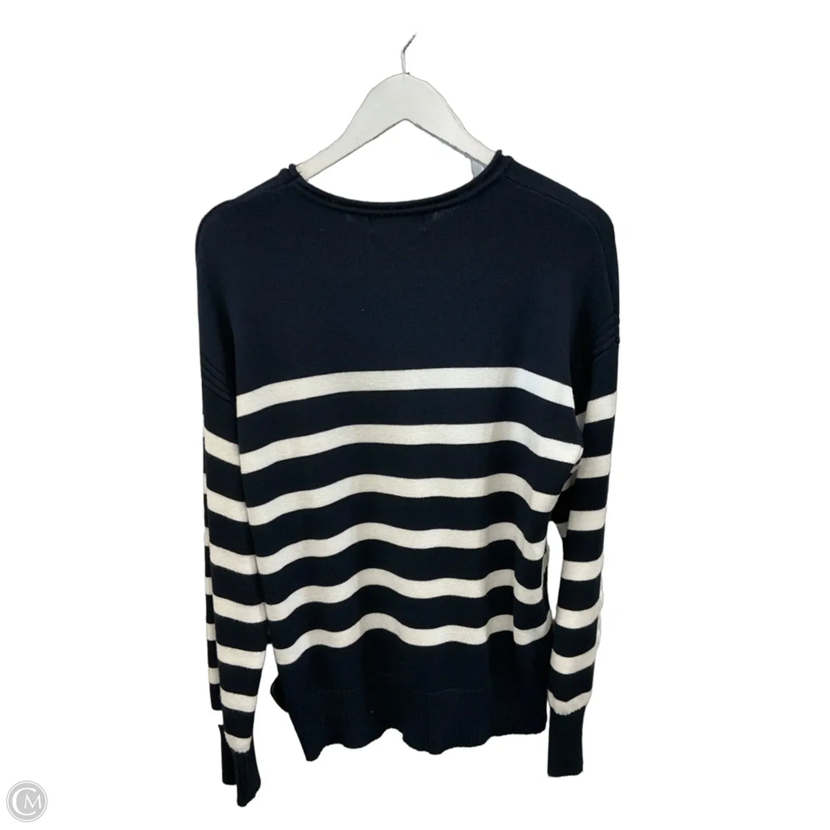 Sweater By Philosophy In Striped Pattern, Size: M