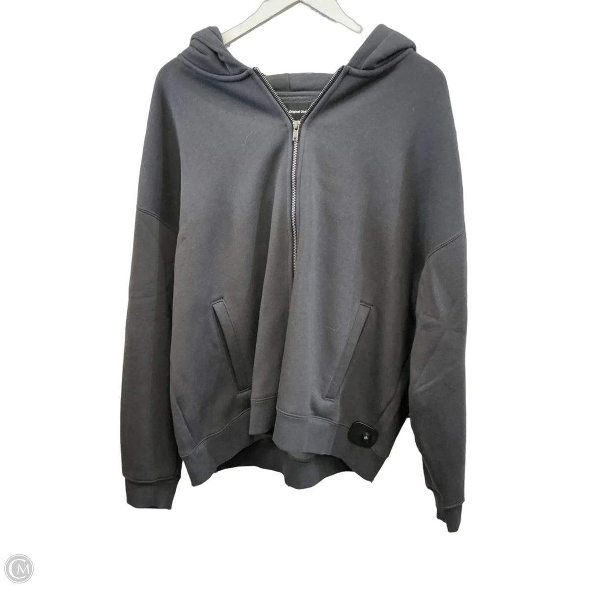 Jacket Other By Clothes Mentor In Grey, Size: L