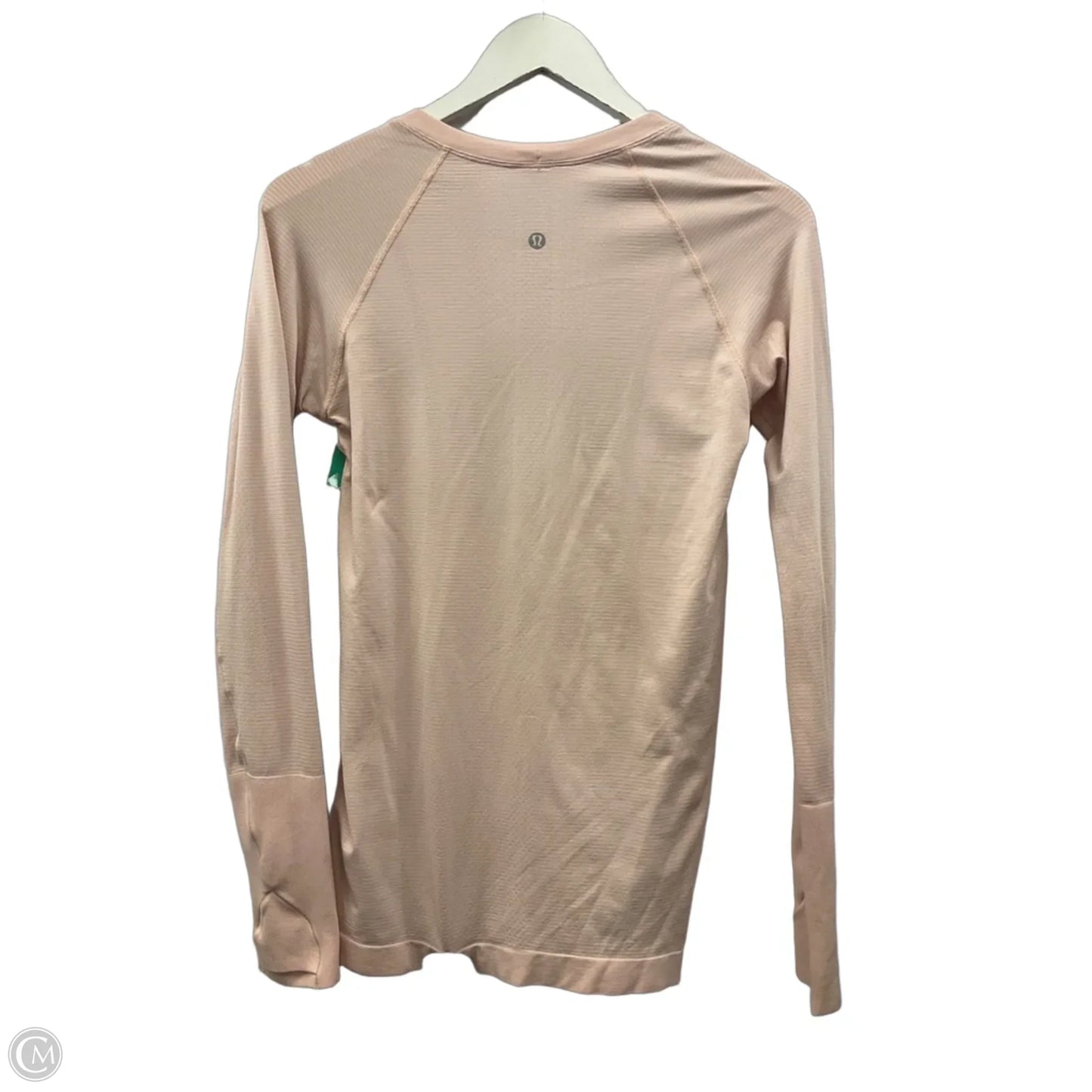 Top Long Sleeve By Lululemon In Pink, Size: M