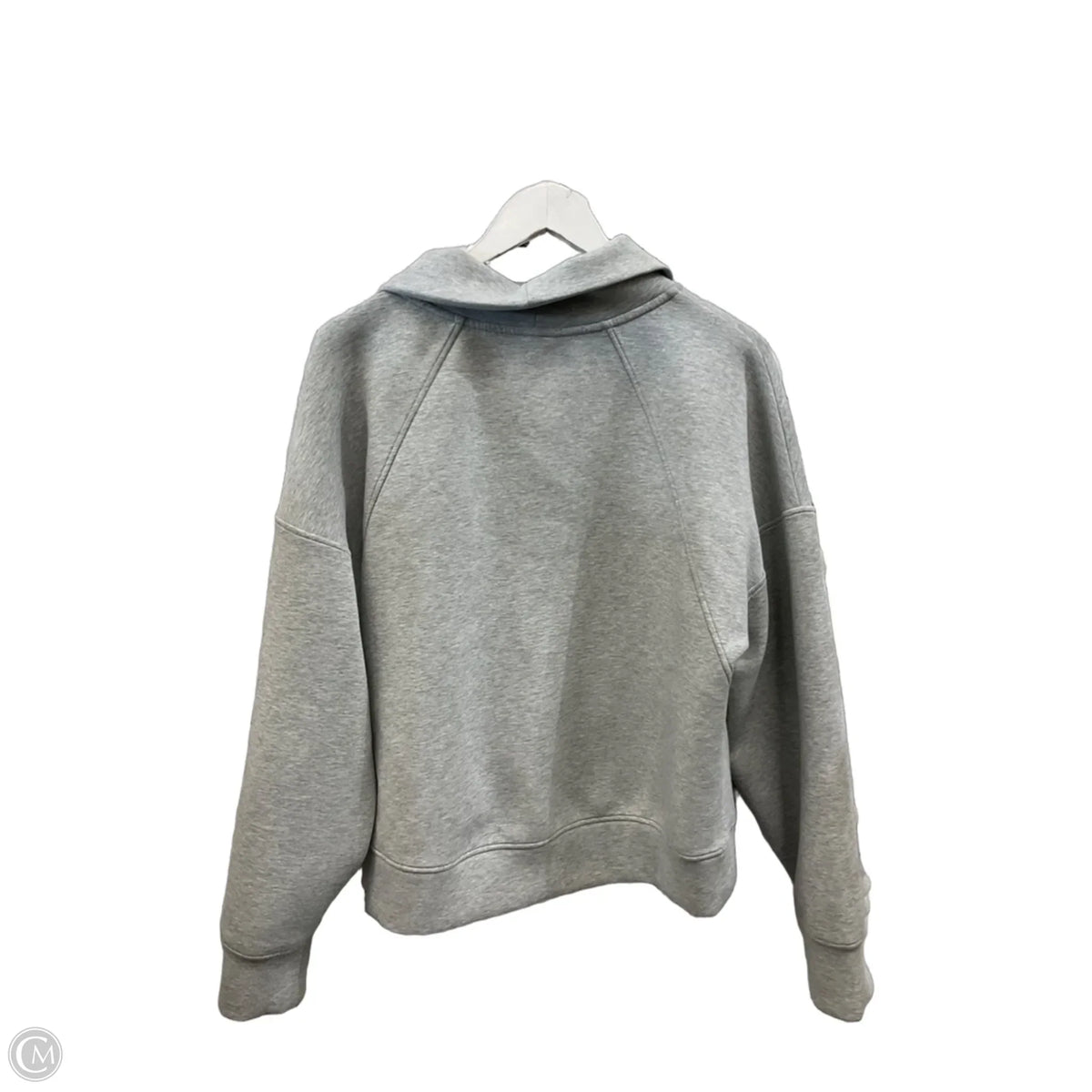 Sweatshirt Collar By Calia In Grey, Size: M