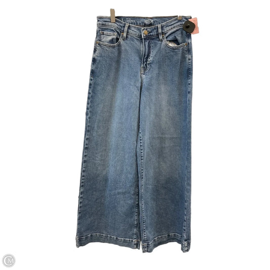 Jeans Wide Leg By Ana In Blue Denim, Size: 4