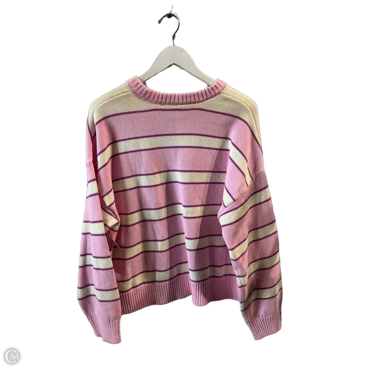Sweater By Gap In Pink, Size: L
