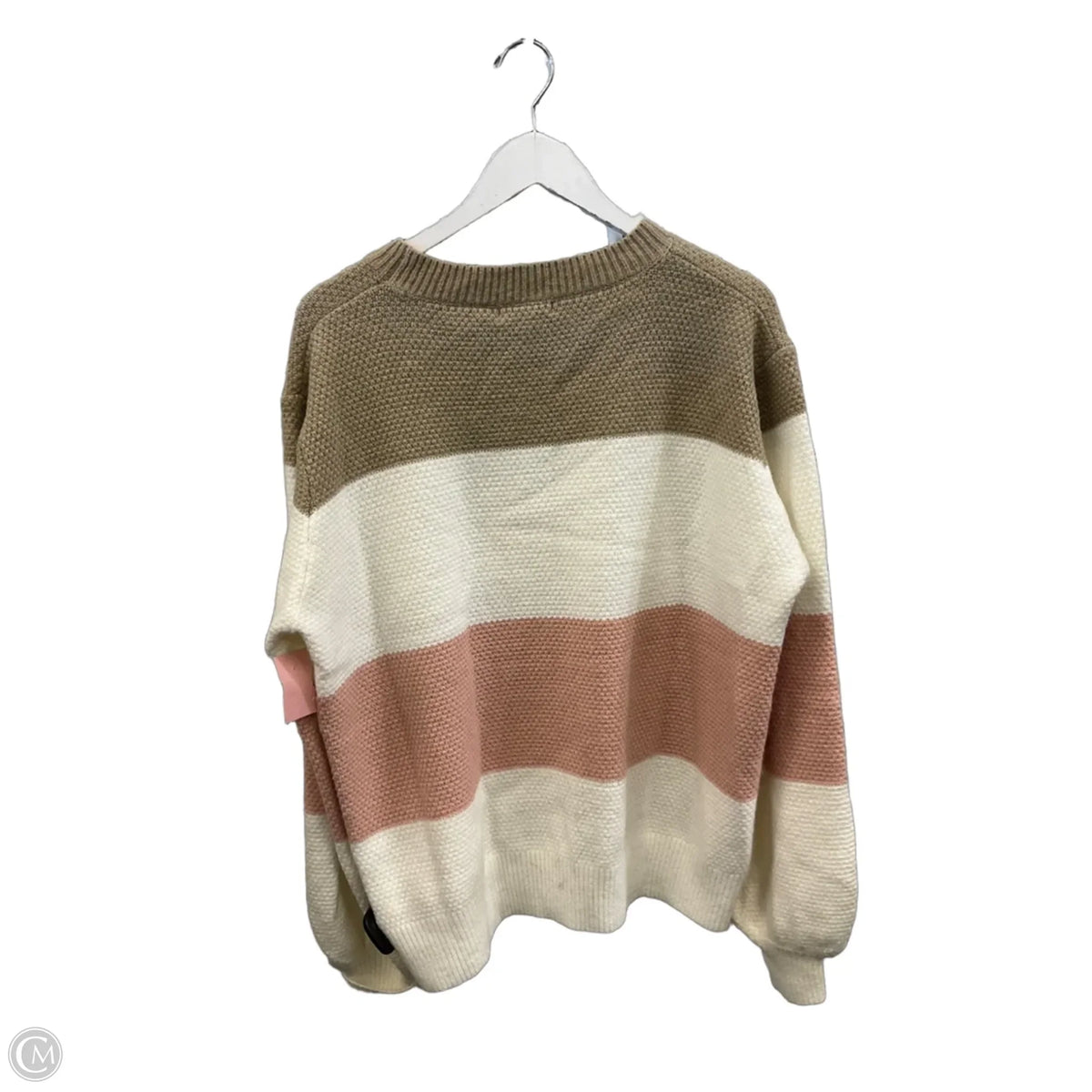 Sweater By White Birch In Striped Pattern, Size: L