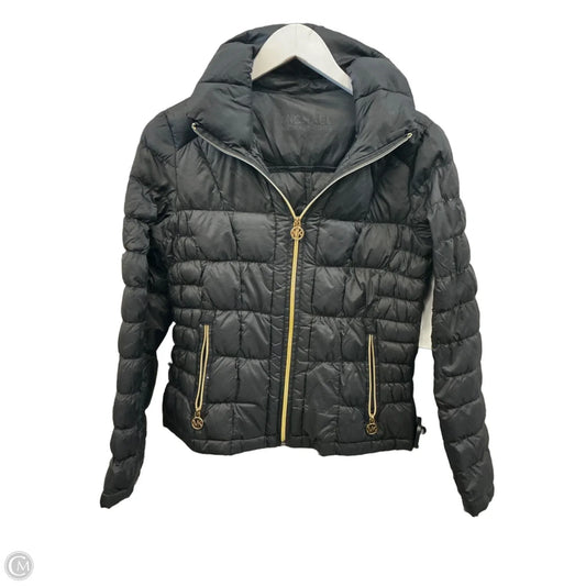 Jacket Puffer & Quilted By Michael By Michael Kors In Black, Size: Sp