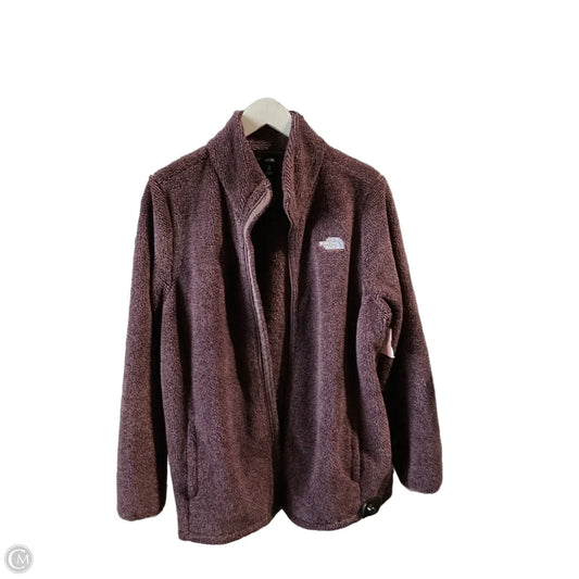 Athletic Jacket By The North Face In Purple, Size: 1x