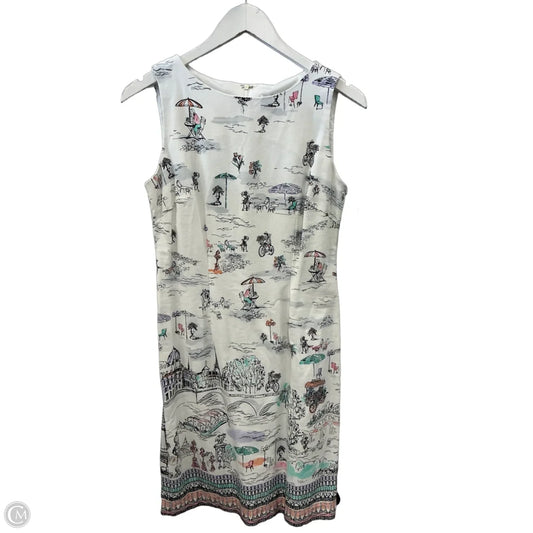 Dress Casual Midi By Clothes Mentor In White, Size: S