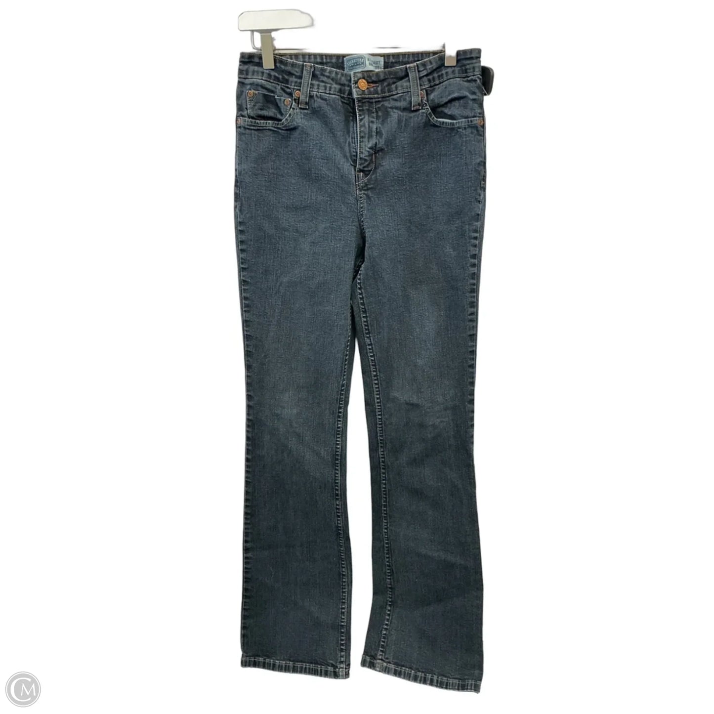 Jeans Boot Cut By Levis In Blue Denim, Size: 10l