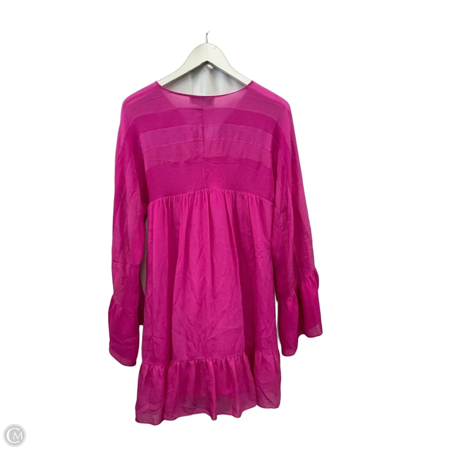 Dress Casual Midi By Rachel Zoe In Pink, Size: M