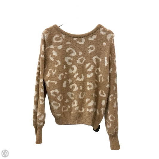 Sweater By Express In Animal Print, Size: S