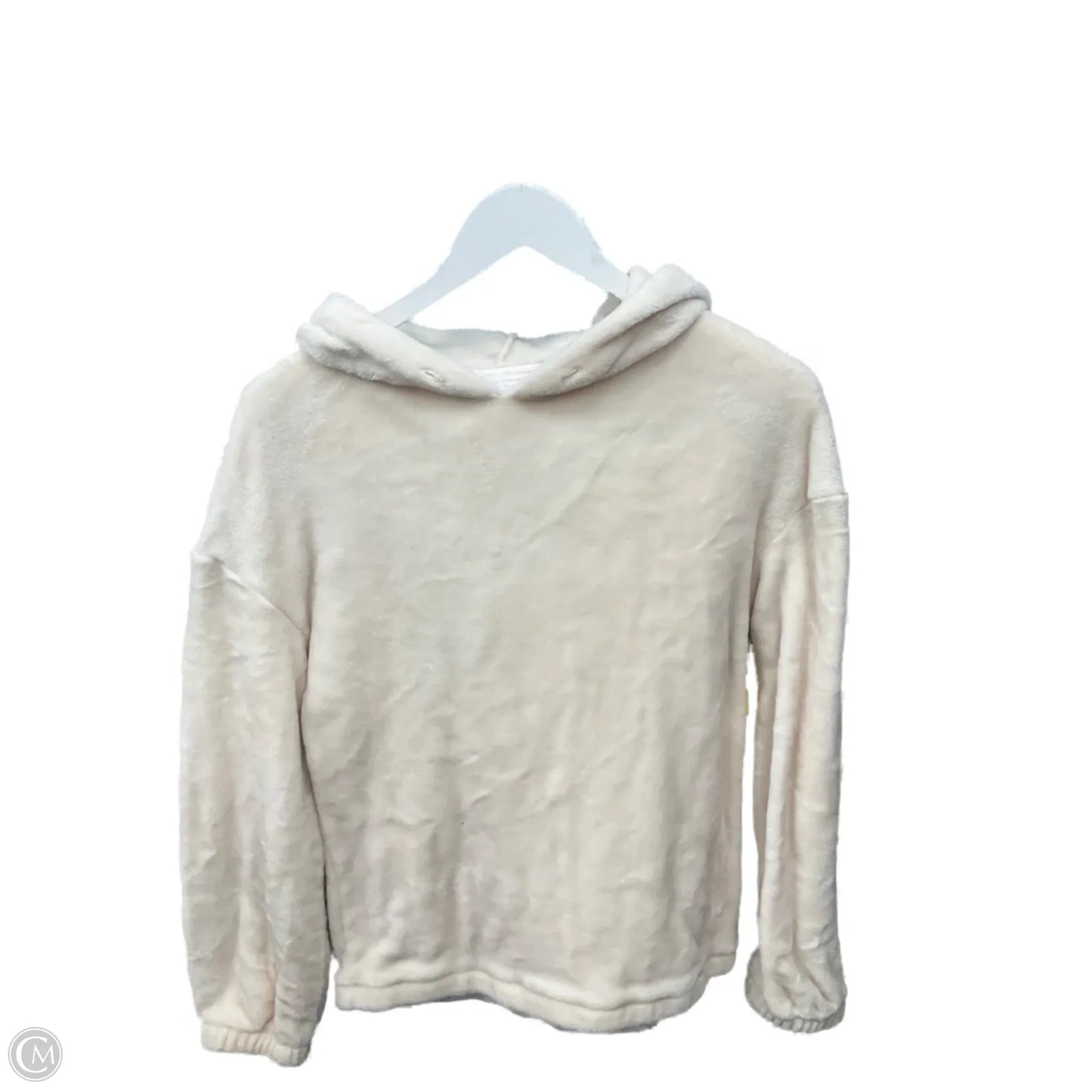 Sweatshirt Hoodie By Lc Lauren Conrad In Cream, Size: S