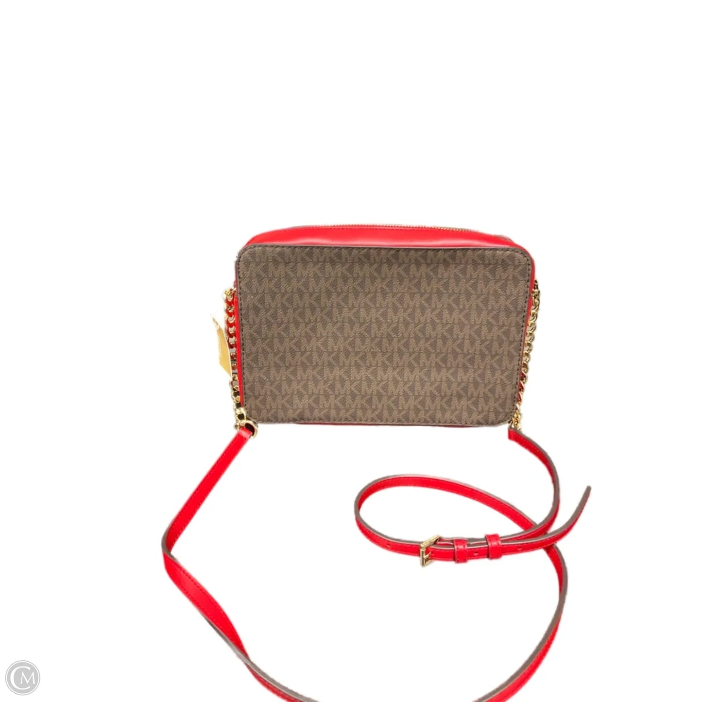 Crossbody Designer By Michael Kors, Size: Medium