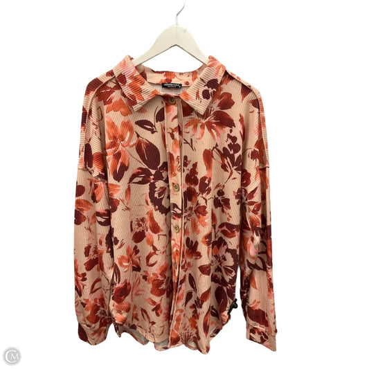 Top Long Sleeve By Heimish Usa In Multi-colored, Size: 2x