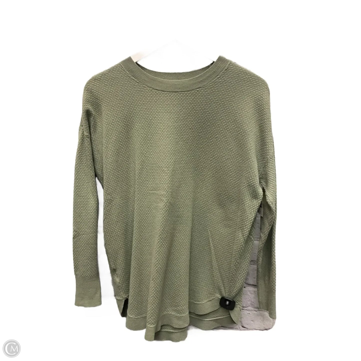 Top Long Sleeve By Loft In Green, Size: M