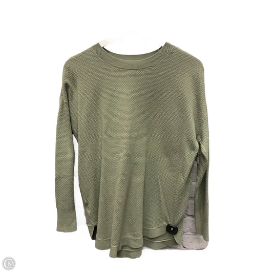 Top Long Sleeve By Loft In Green, Size: M