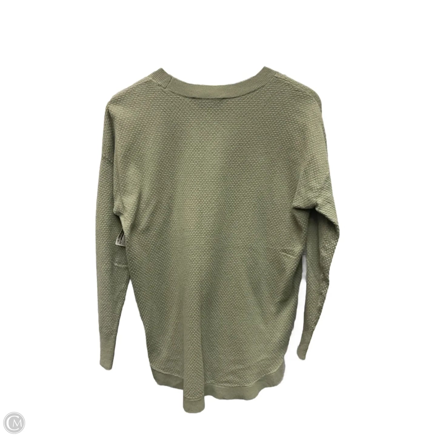 Top Long Sleeve By Loft In Green, Size: M